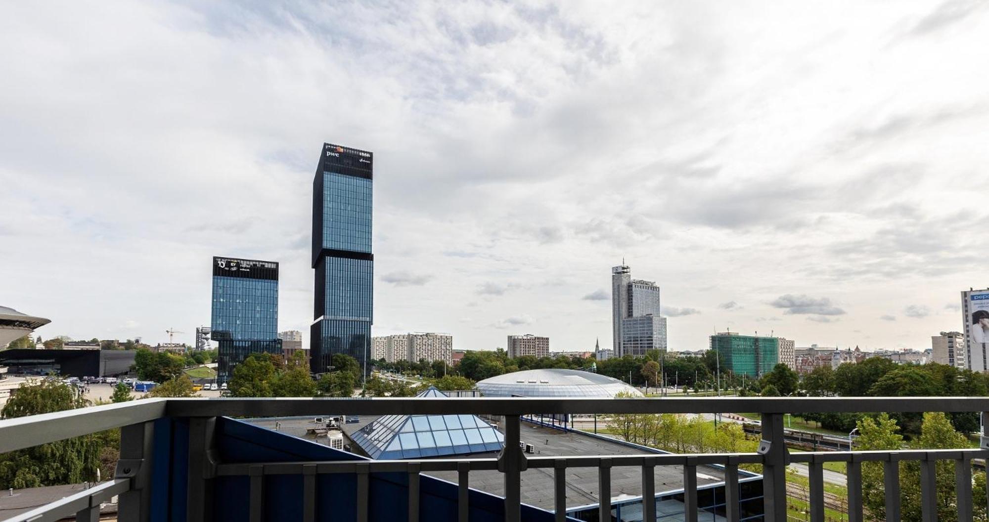 Million Dollar View On Spodek, Mck And Ktw By Kobiela Apartments Katowice Exterior photo