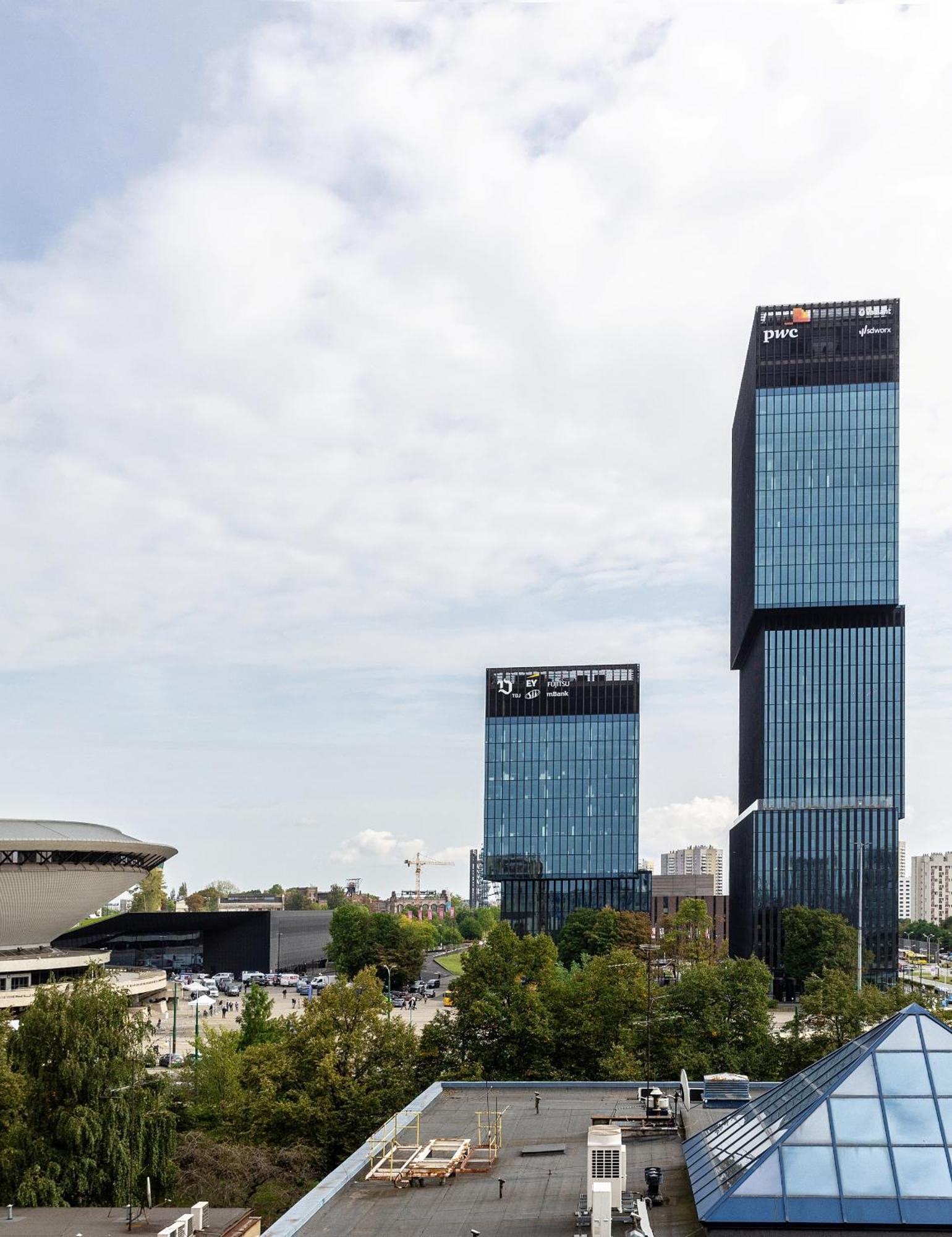 Million Dollar View On Spodek, Mck And Ktw By Kobiela Apartments Katowice Exterior photo
